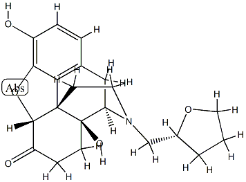 (N-tetrahydrofurfuryl)noroxymorphone Struktur