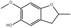 5-Benzofuranol,2,3-dihydro-6-methoxy-2-methyl-(9CI) Structure