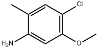 4-氯-5-甲氧基-2-甲基苯胺, 62492-42-6, 结构式