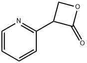 2-Oxetanone,3-(2-pyridinyl)-(9CI) 结构式