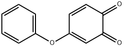 3,5-Cyclohexadiene-1,2-dione,4-phenoxy-(9CI) Structure