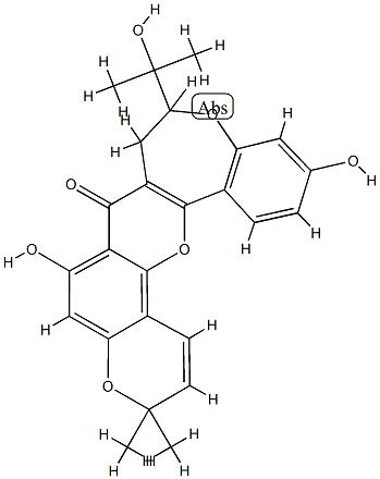 Neocyclomorusin Structure