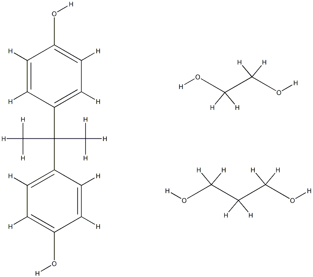 Ethoxylated-propoxylated Bisphenol A Struktur
