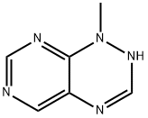 Pyrimido[5,4-e]-as-triazine, 1,2-dihydro-1-methyl- (6CI,8CI) Structure