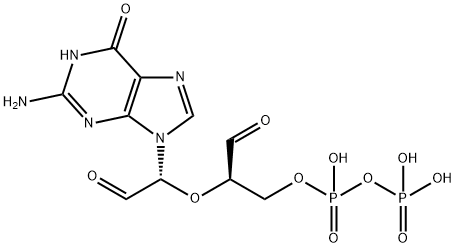 2',3'-dialdehyde guanosine diphosphate 结构式