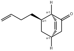 Bicyclo[2.2.2]oct-5-en-2-one, 7-(3-butenyl)-, (1R,4R,7R)-rel- (9CI) 结构式