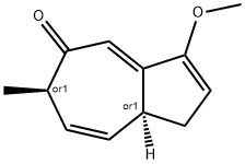 5(1H)-Azulenone,6,8a-dihydro-3-methoxy-6-methyl-,(6R,8aS)-rel-(9CI) Struktur