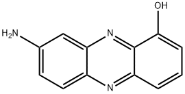 1-Phenazinol,8-amino-(9CI) Structure