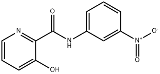 2-Pyridinecarboxamide,3-hydroxy-N-(3-nitrophenyl)-(9CI) Structure