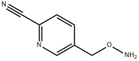 2-Pyridinecarbonitrile,5-[(aminooxy)methyl]-(9CI) Structure