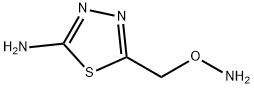 1,3,4-Thiadiazol-2-amine,5-[(aminooxy)methyl]-(9CI) Structure