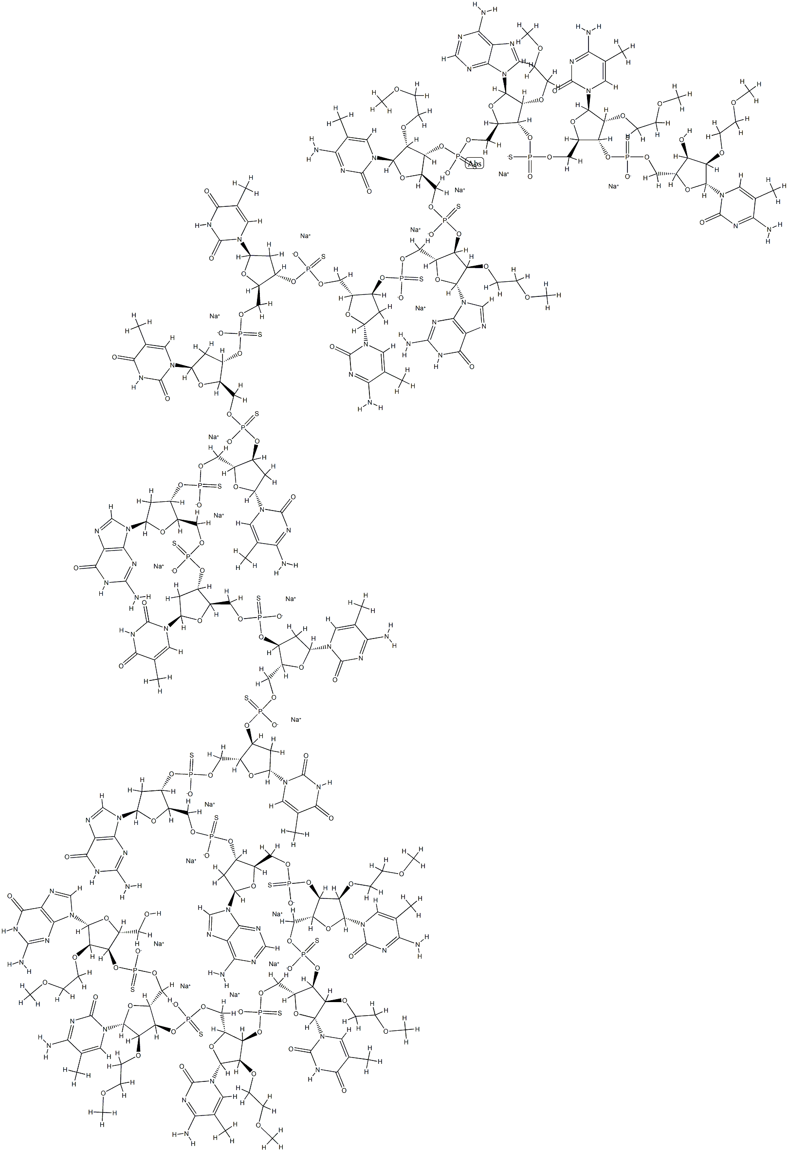 MipoMersen sodiuM Structure