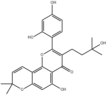 Morusinol Struktur