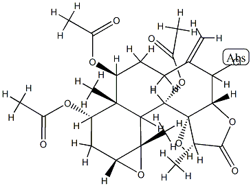 (+)-スチラツリド 化学構造式