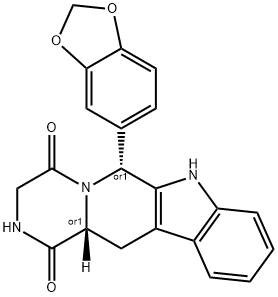 Tadalafil N-Desmethyl Impurity Struktur