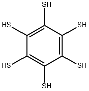ベンゼンヘキサチオール 化学構造式