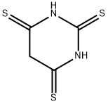 嘧啶-2,4,6(1H,3H,5H)-三硫酮, 6308-40-3, 结构式