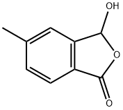 1(3H)-Isobenzofuranone,3-hydroxy-5-methyl-(9CI) Struktur