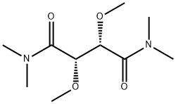 (S,S)-(-)-2,3-DIMETHOXY-N,N,N',N'-TETRA- METHYLSUCC. DIAMIDE Struktur