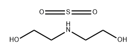 2,2'-イミノビスエタノール/二酸化硫黄 化学構造式
