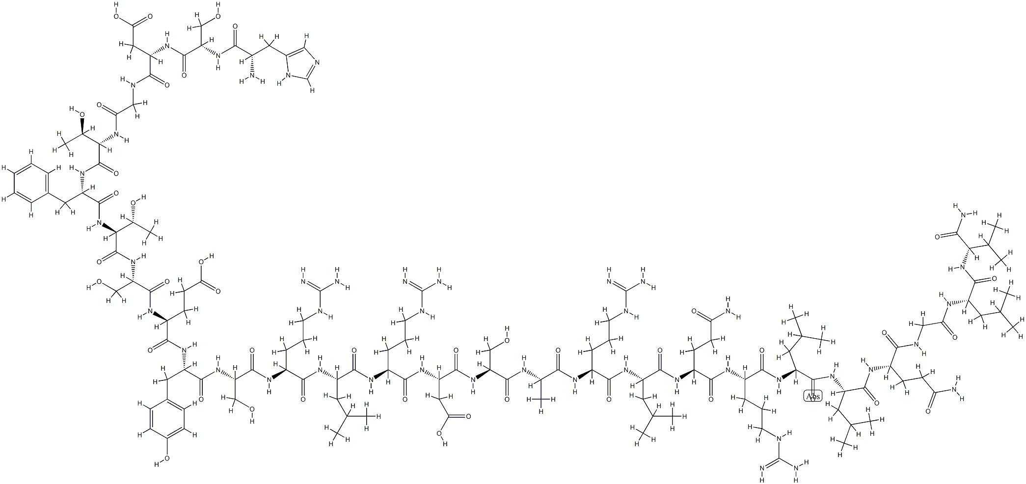 secretin, -Tyr(10)- Struktur