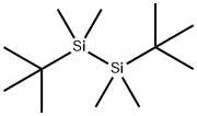 叔丁基-(叔丁基2-硅基)二甲基硅烷, 63262-93-1, 结构式