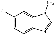 1H-Benzimidazol-1-amine,6-chloro-(9CI) Structure