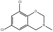 2,4-dichloro-8-methyl-10-oxa-8-azabicyclo[4.4.0]deca-2,4,11-triene 结构式