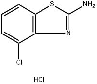 2-Benzothiazolamine,4-chloro-, hydrochloride (1:1)