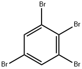 1,2,3,5-テトラブロモベンゼン 化学構造式