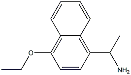 1-Naphthalenemethanamine,4-ethoxy-alpha-methyl-(9CI),634150-96-2,结构式