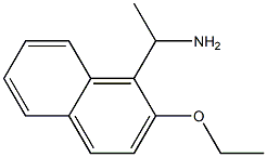 1-Naphthalenemethanamine,2-ethoxy-alpha-methyl-(9CI) Structure