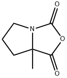 1H,3H-Pyrrolo[1,2-c]oxazole-1,3-dione,tetrahydro-7a-methyl-(9CI) 结构式