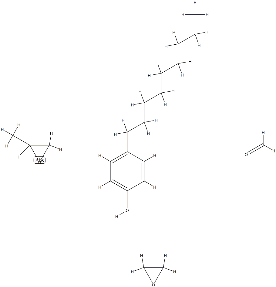 Formaldehyde, polymer with methyloxirane, 4-nonylphenol and oxirane Structure