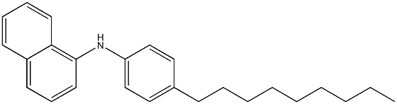 N-(NONYLPHENYL)-1-NAPHTHALENAMINE) Struktur