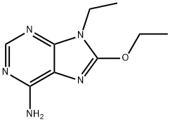 9H-Purin-6-amine,8-ethoxy-9-ethyl-(9CI) Structure
