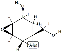 D-allo-Inositol, 3,4:5,6-dianhydro-2-deoxy-3-C-(hydroxymethyl)- (9CI) Struktur