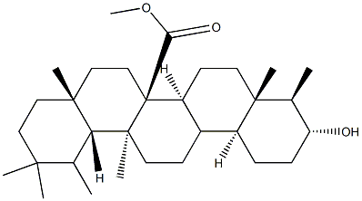 3α-Hydroxy-D:A-friedooleanan-26-oic acid methyl ester Structure