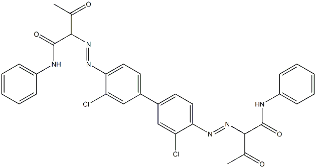 Pigment Yellow 13 Structure