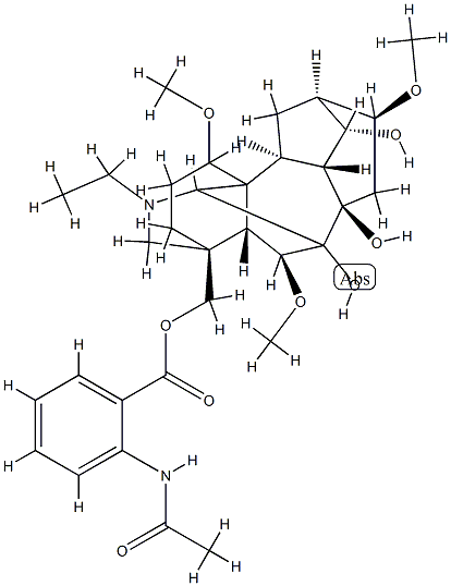 N-Acetyldelectine Structure