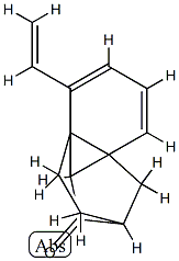1H-3,4b-Methanocyclopropa[1,2:1,3]dibenzen-4(4aH)-one,8-ethenyl-2,3-dihydro-(9CI) 结构式