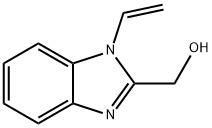 1H-Benzimidazole-2-methanol,1-ethenyl-(9CI) Struktur