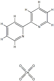 osmium tetroxide-2,2'-bipyridine Structure