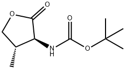 Carbamic acid, [(3S,4S)-tetrahydro-4-methyl-2-oxo-3-furanyl]-, 1,1- Structure