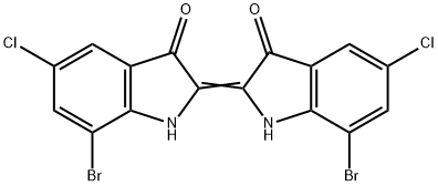 7,7'-Dibromo-5,5'-dichloro-Δ2,2'(3H,3'H)-bi[1H-indole]-3,3'-dione