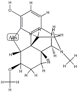 O6-Methyl-7,8-dihydro-6-isoMorphine Struktur