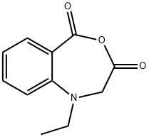 4,1-Benzoxazepine-3,5-dione,1-ethyl-1,2-dihydro-(9CI) Structure