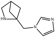 2-Azabicyclo[2.1.1]hexane,1-(1H-imidazol-1-ylmethyl)-(9CI) Structure