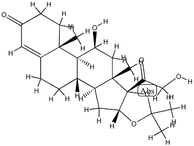 Desonide 1,2-Saturated Struktur