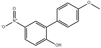 4''-METHOXY-5-NITRO-1,1''-BIPHENYL-2-OL Structure